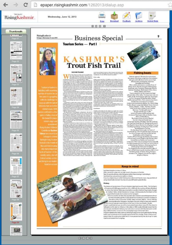 trout fish article